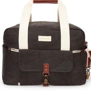 Unisex Birdling overnighter travel bag navy blue